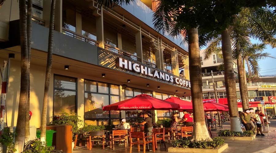 Highland coffee quy nhon Binh Dinh