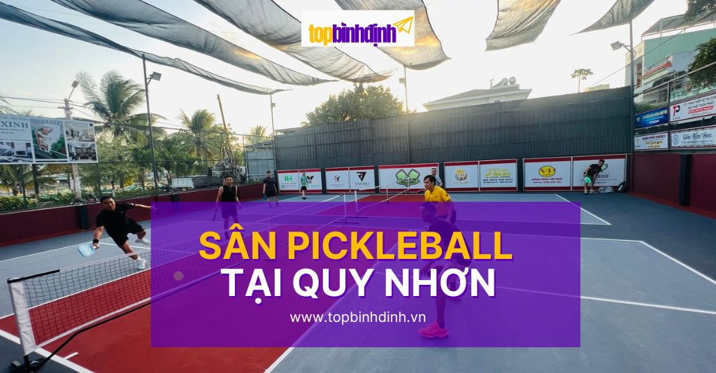 top dia diem choi PickleBall quy nhon